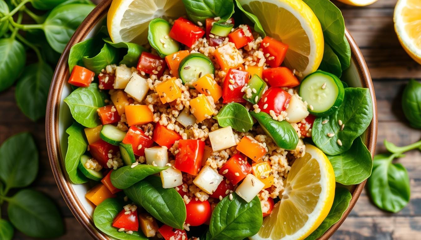 Spinach Quinoa Salad