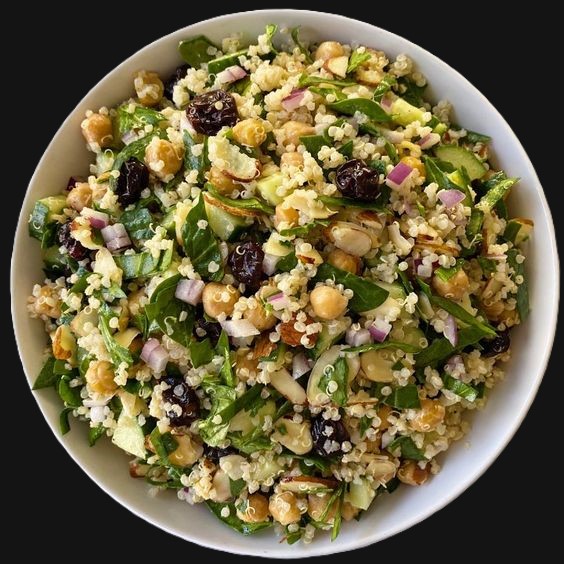 Spinach quinoa salad