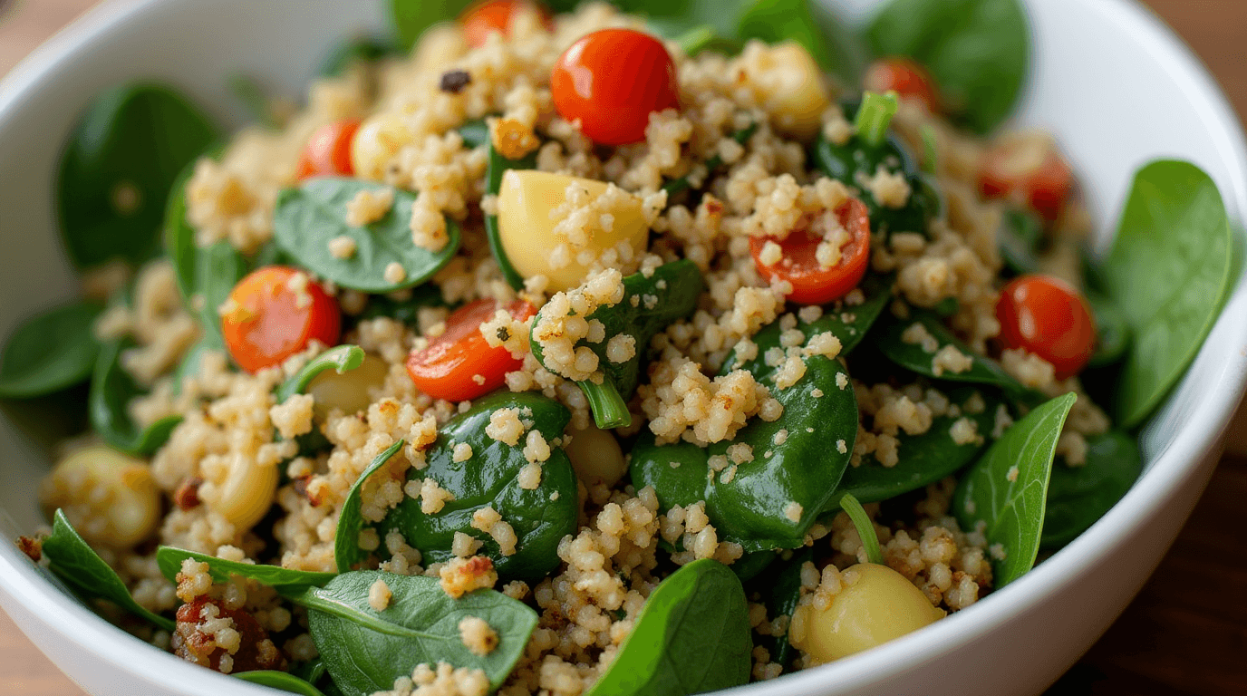 Spinach Quinoa Salad