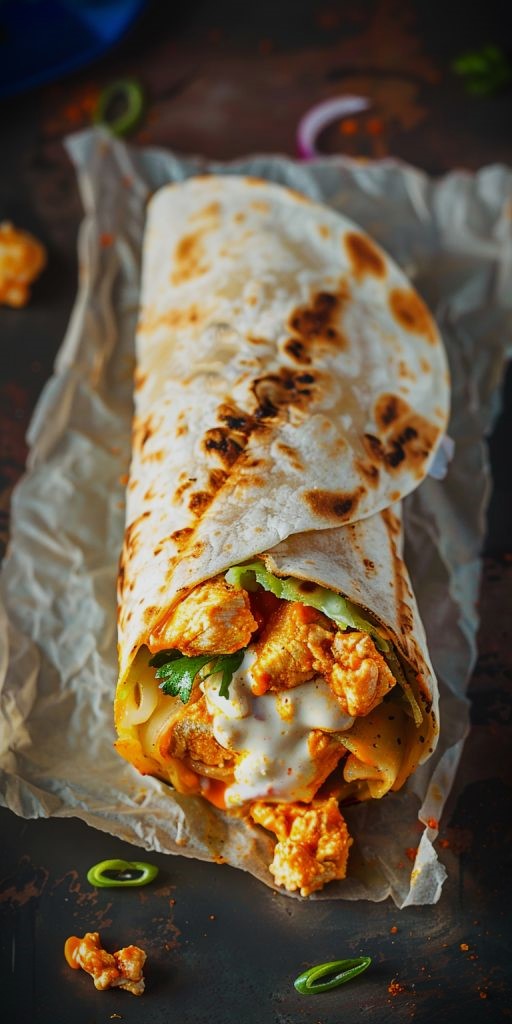 Buffalo Chicken Wraps