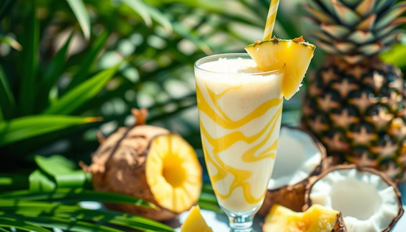 Pineapple Coconut Smoothie