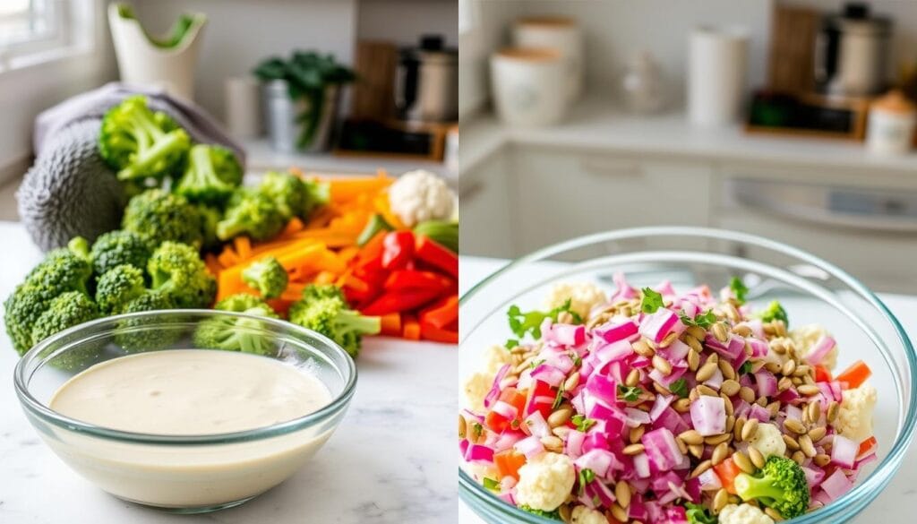 broccoli cauliflower salad recipe
