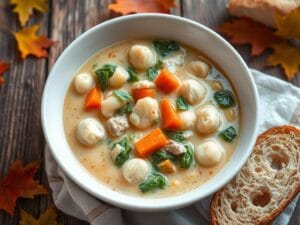 chicken Gnocchi soup