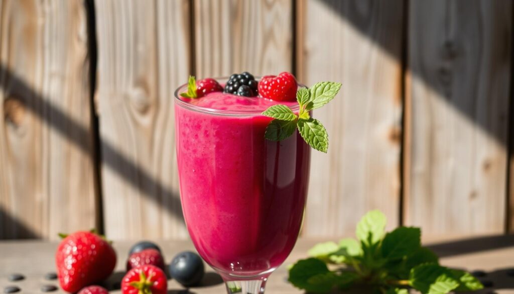 creamy beet smoothie