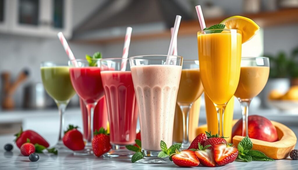 fruit-based protein smoothies