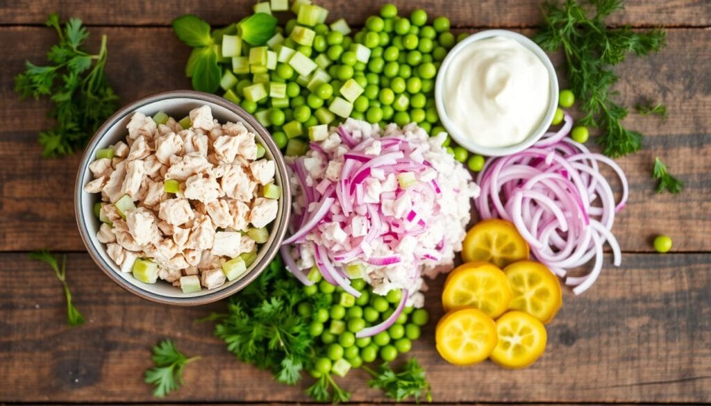 tuna salad ingredients