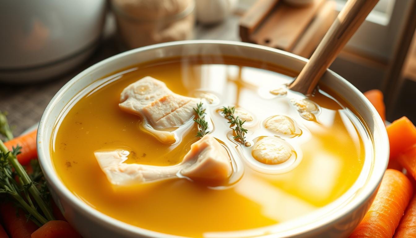 Homemade Chicken Broth Recipe: 100% Rich & Flavorful