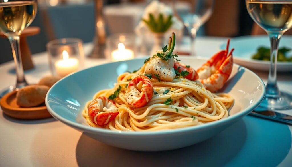 lobster linguine