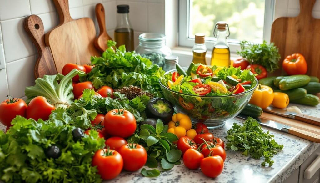 salad preparation