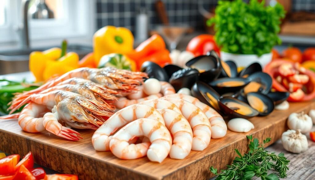 seafood preparation