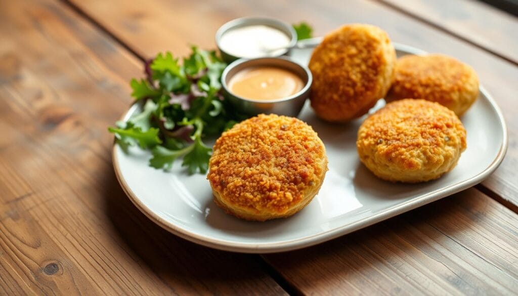 Classic French chicken croquettes