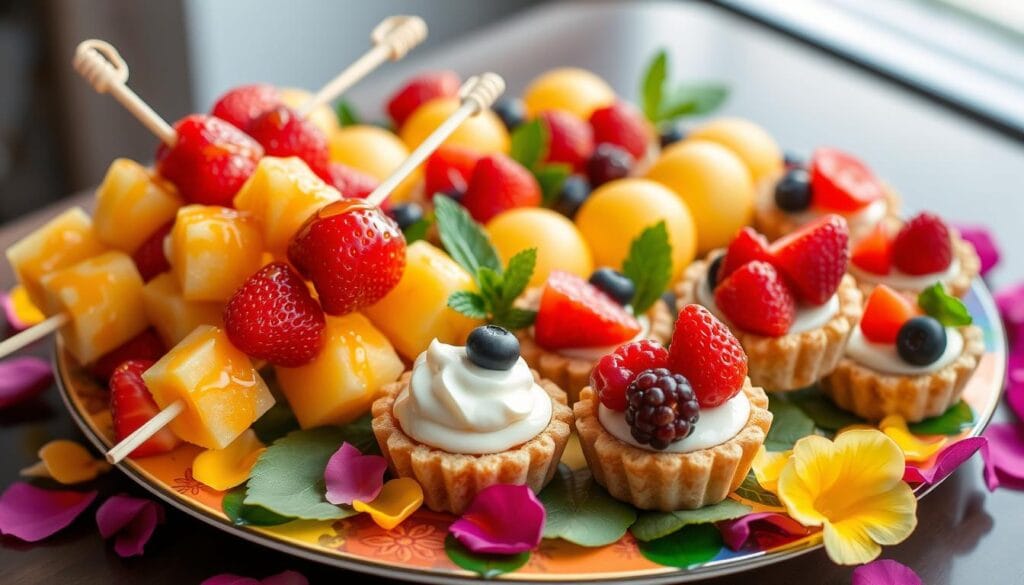 Fruit-based sweet appetizers