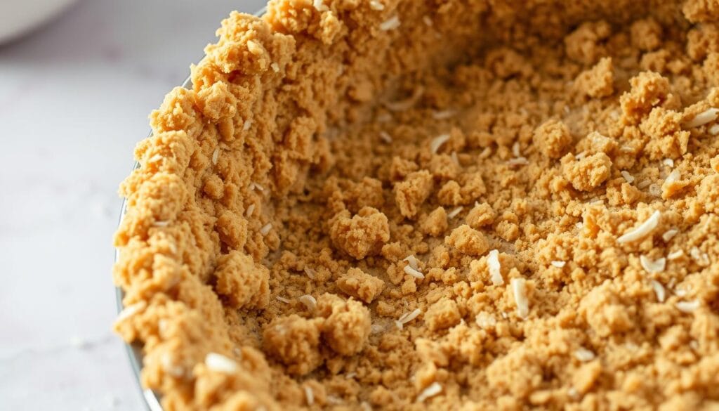 Graham cracker coconut crust