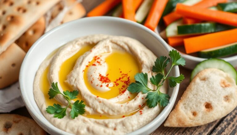 Homemade Creamy Hummus