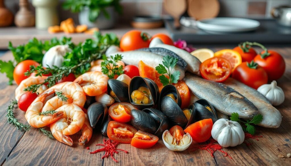 Bouillabaisse Ingredients