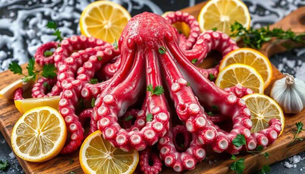 Fresh Octopus Ingredients