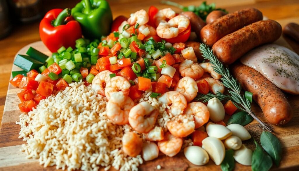 Jambalaya Ingredients