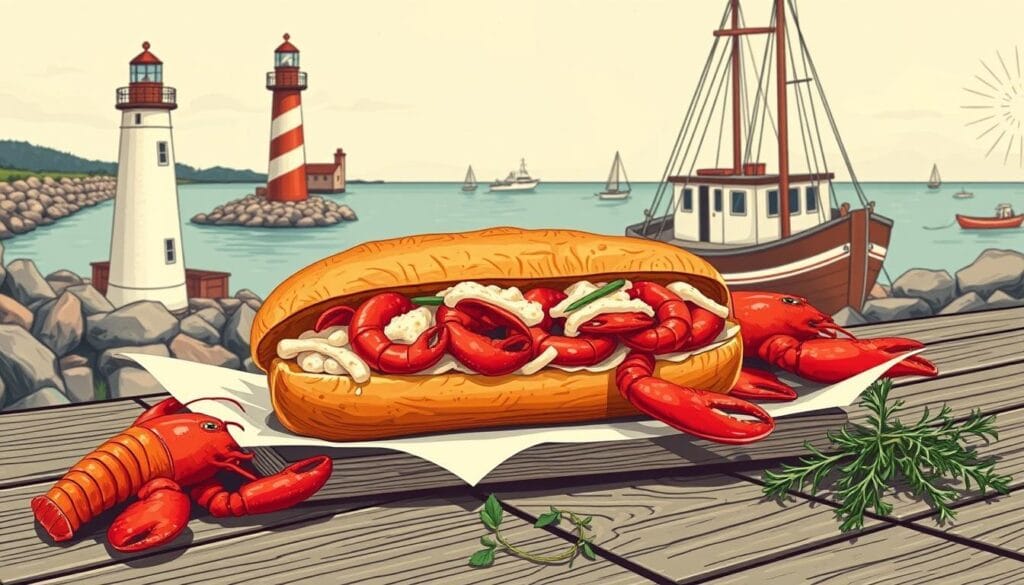 Maine Lobster Roll History