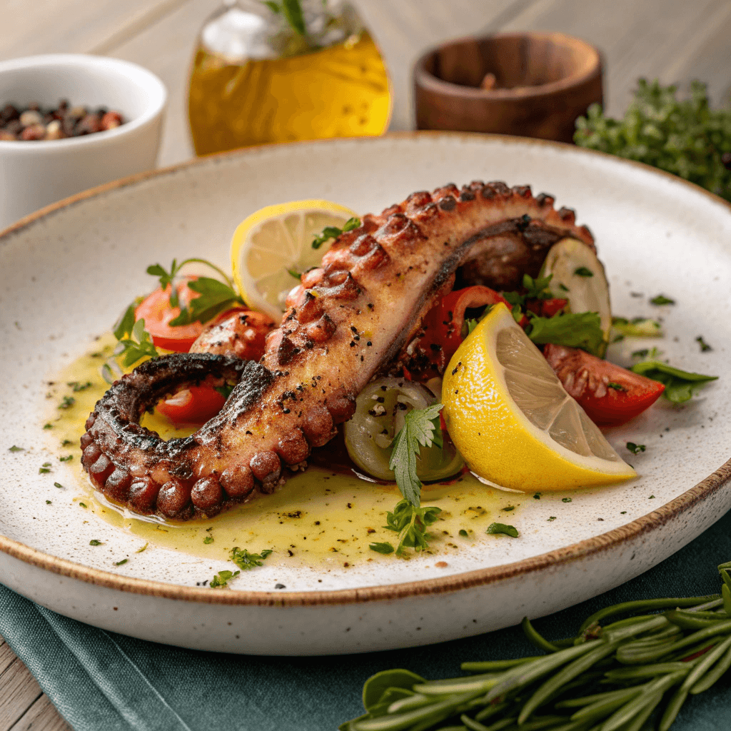 grilled octopus