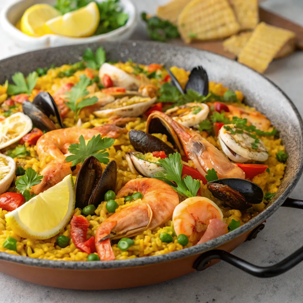 Seafood Paella: Savor the Flavors of Spain 3 seafood paella 1