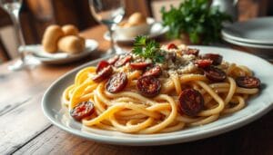 Chorizo Carbonara