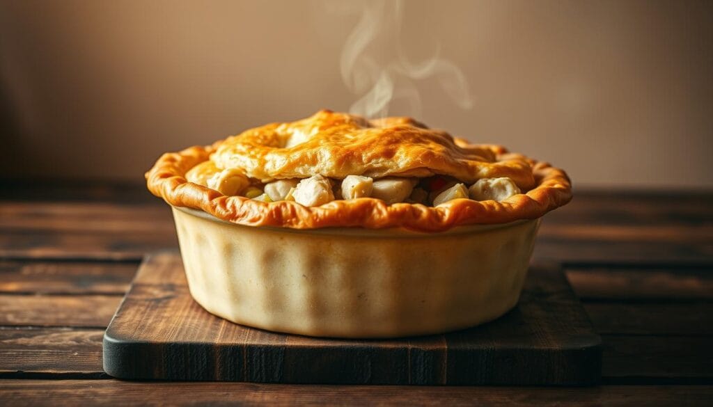 Classic Chicken Pot Pie Dish