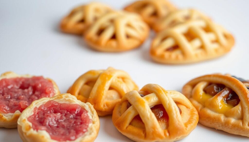 Cuban guava pastries and cheese pastries