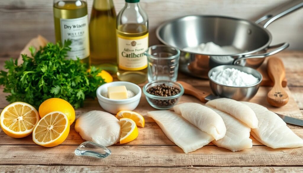 Fish Piccata Ingredients
