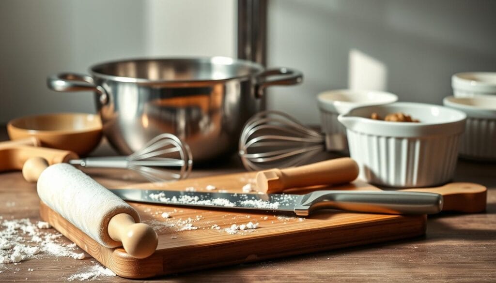 Kitchen Tools for Chicken Pot Pie Preparation